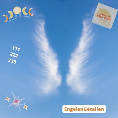 Engelengetallen wolken