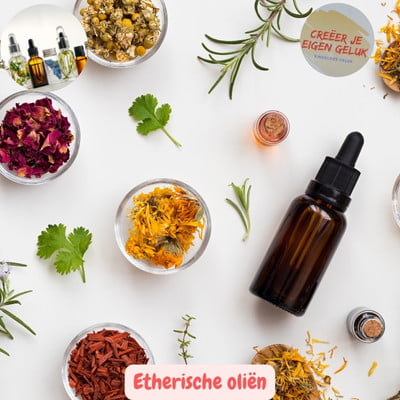 Etherische oliën flesje