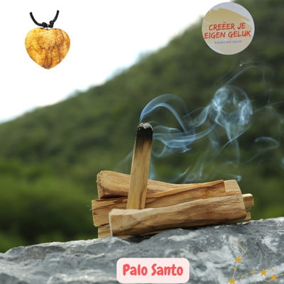 Palo Santo hout branden