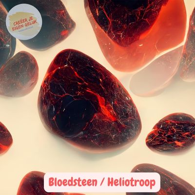 Bloedsteen Heliotroop stenen