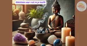 Edelsteen voor rust in je hoofd boedha