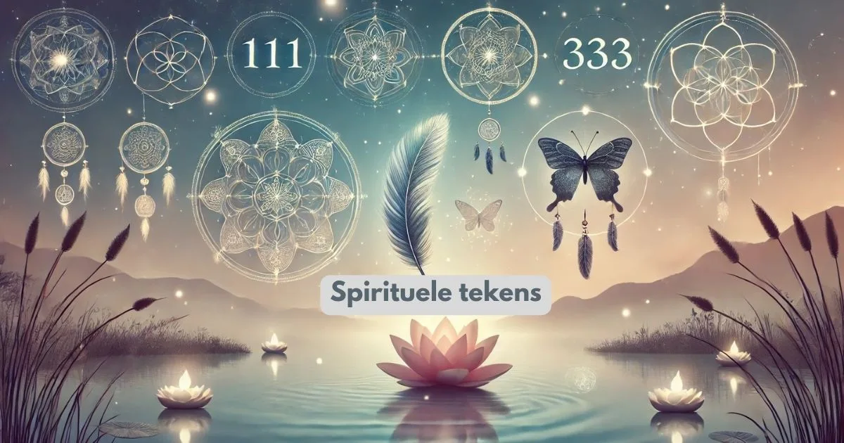 Spirituele tekens vlinder