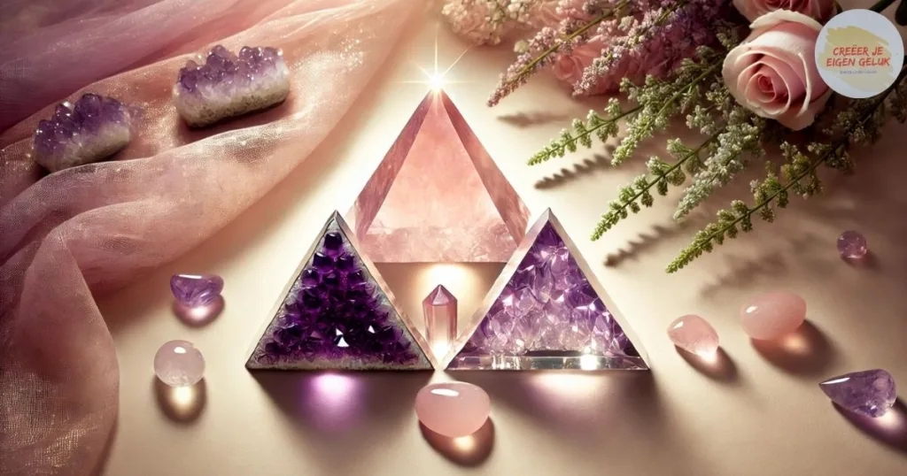 Gouden driehoek edelstenen